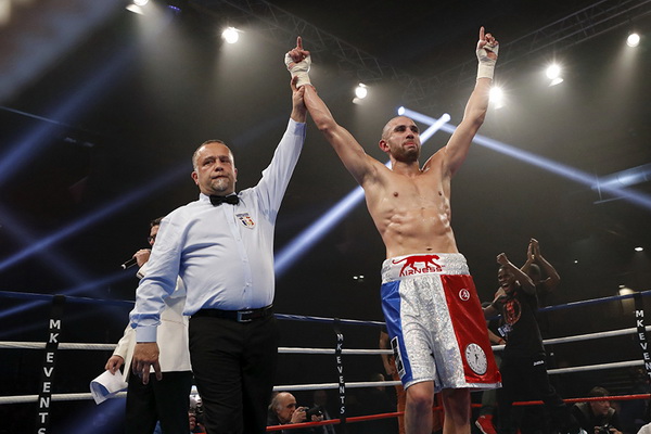 Yazid Amghar, nouveau champion de France des super-légers.